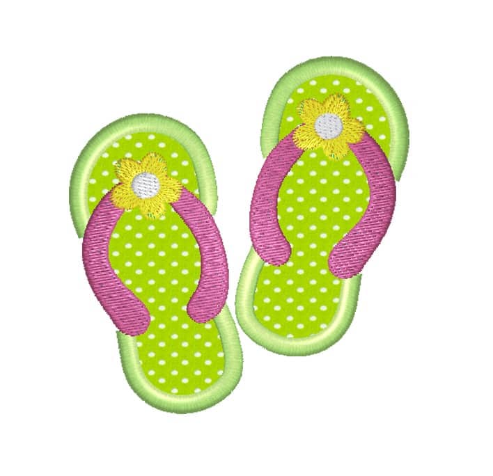 Flip Flop Stoffappli