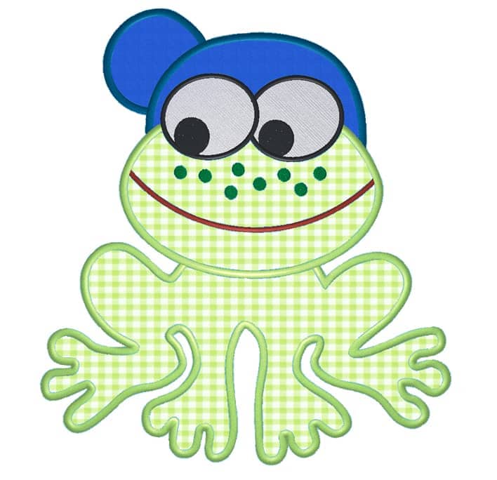 Frosch mit Cap