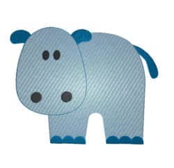 Hippo blau