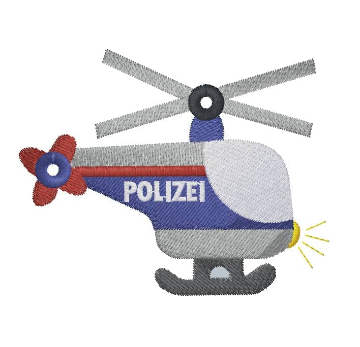 Hubschrauber Polizei