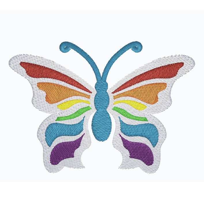 Schmetterling Rainbow